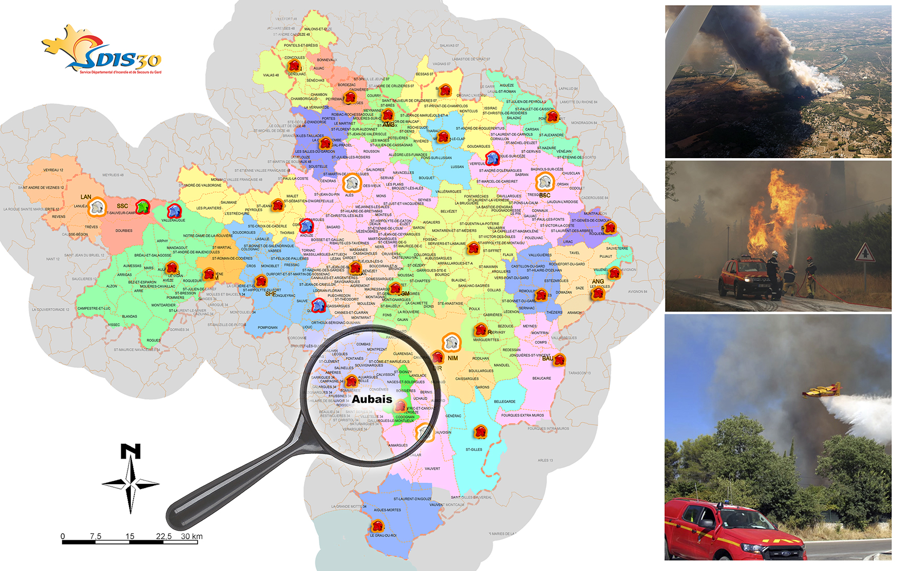 Lozère : Un camion de lutte contre les feux de forêt volé dans une